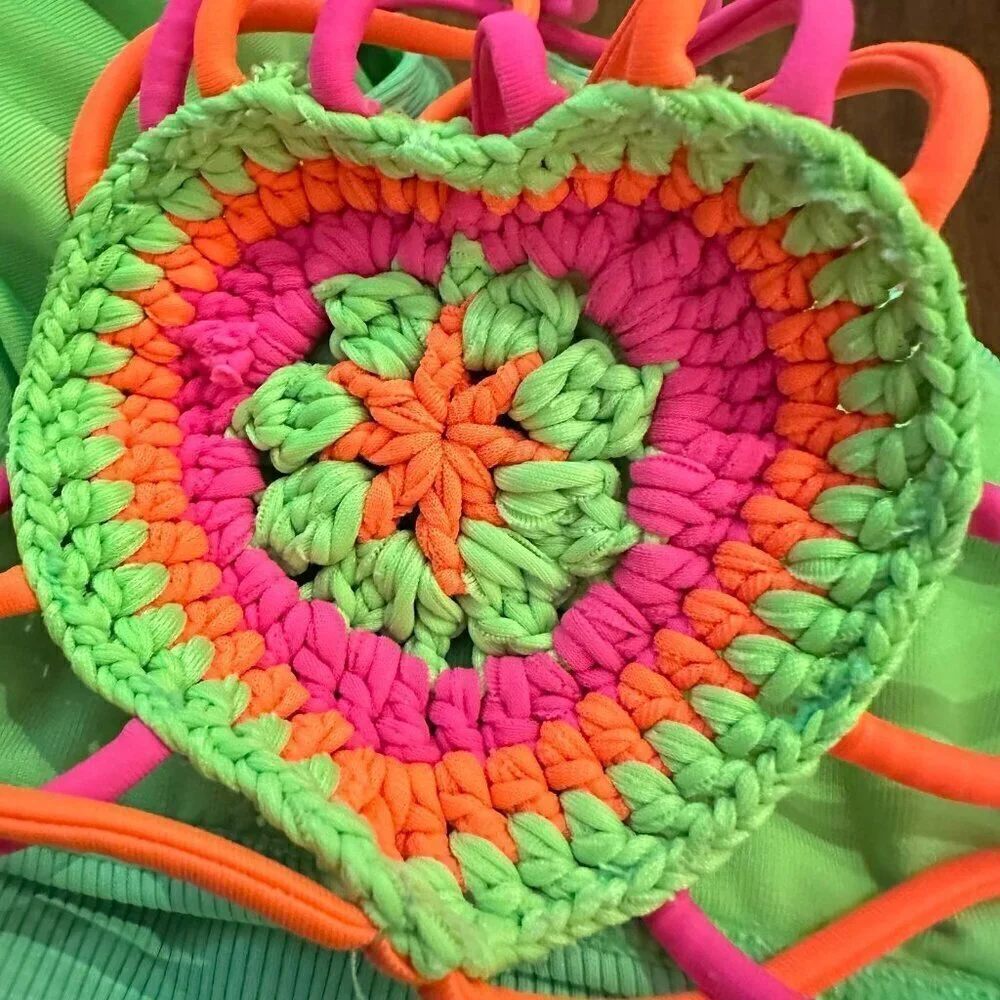 Little peixoto girls crochet bikini set